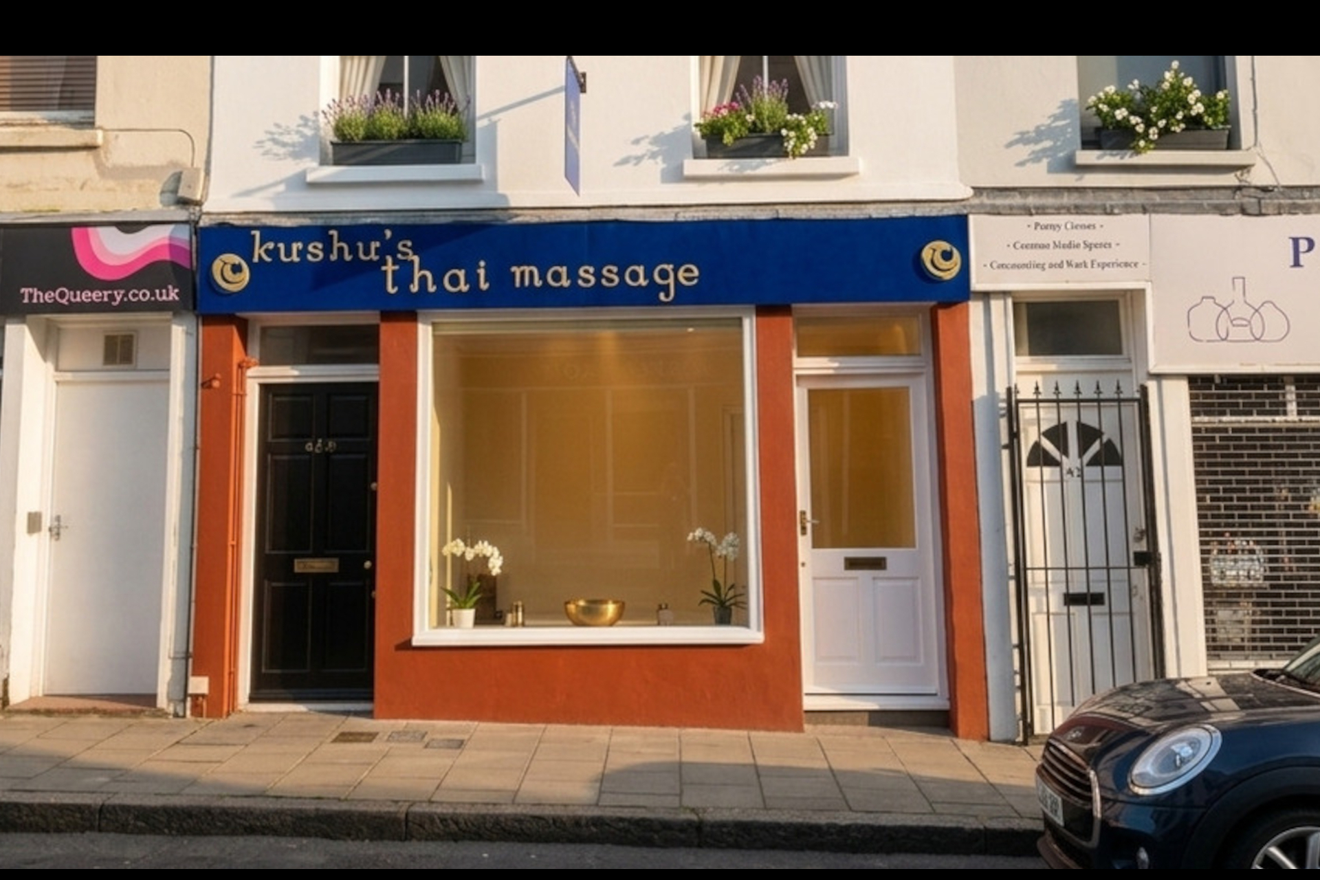 Massage treatment room Massage treatment room